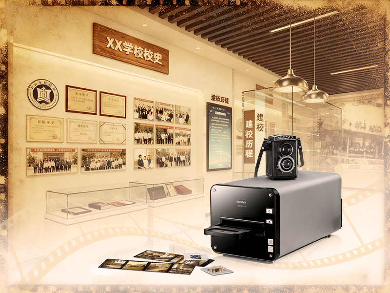 校史馆档案建设专用底片扫描仪
